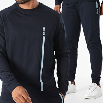 BOSS - Authentiek trainingspak 50545558 50545565 marineblauw